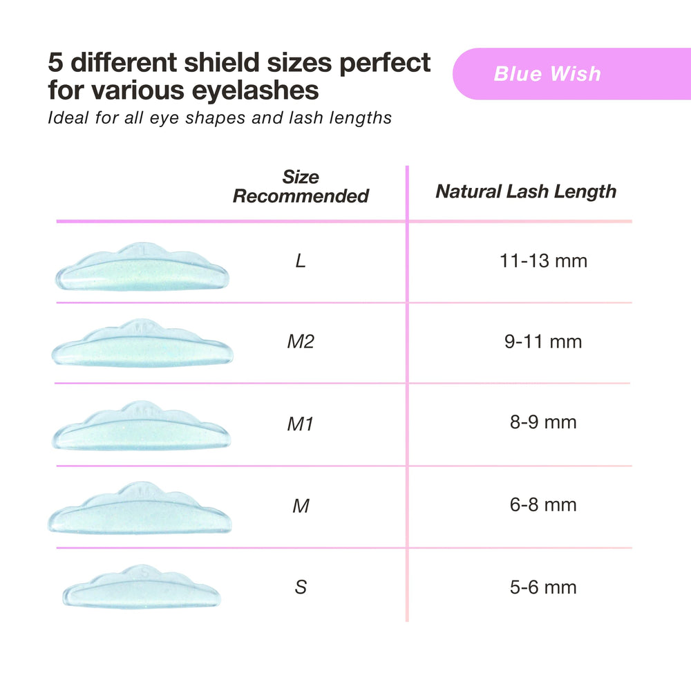 CURACORO galettes lash lift réutilisables et durables pour salon