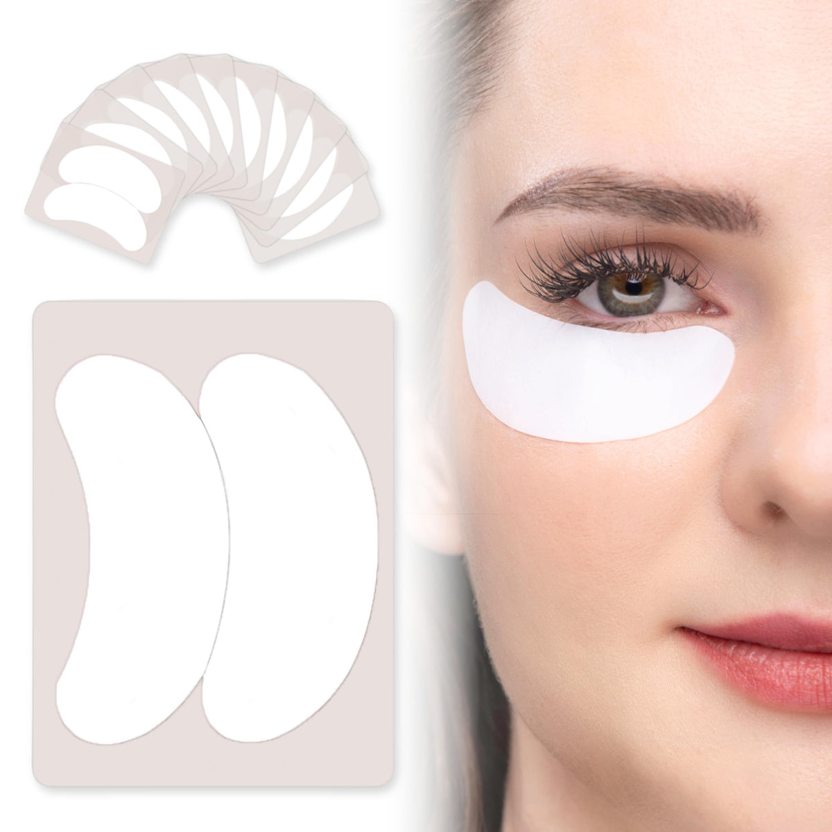 CURACORO patchs sous-oeil bio-gel : hydratation douce pour les yeux sensibles.