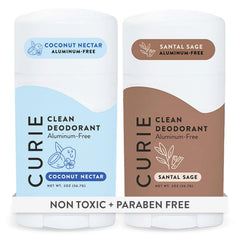 Curie baton deodorant coco nectar: fraîcheur durable toute la journée