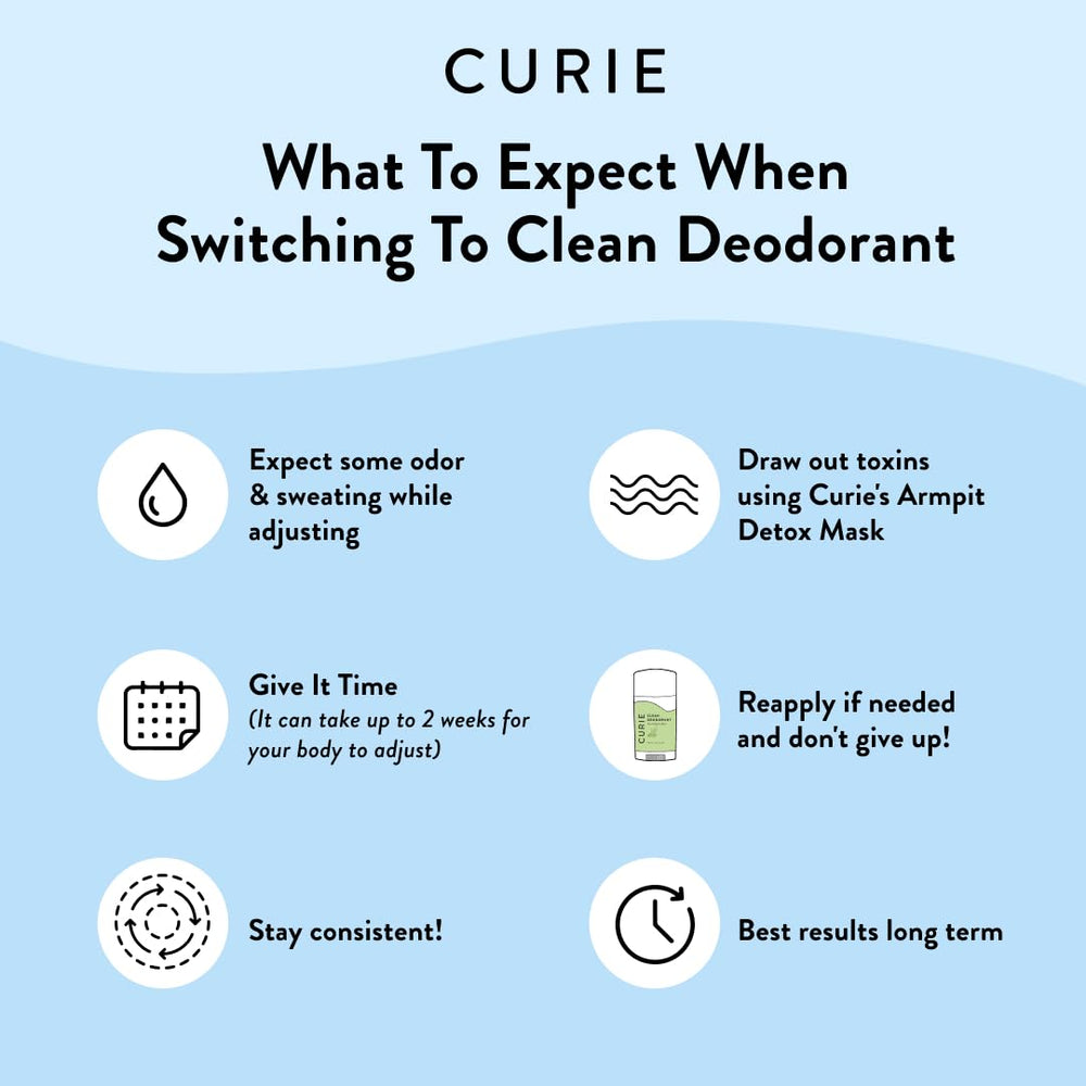 Curie Déodorant Naturel White Tea – senteur lime vivifiante.