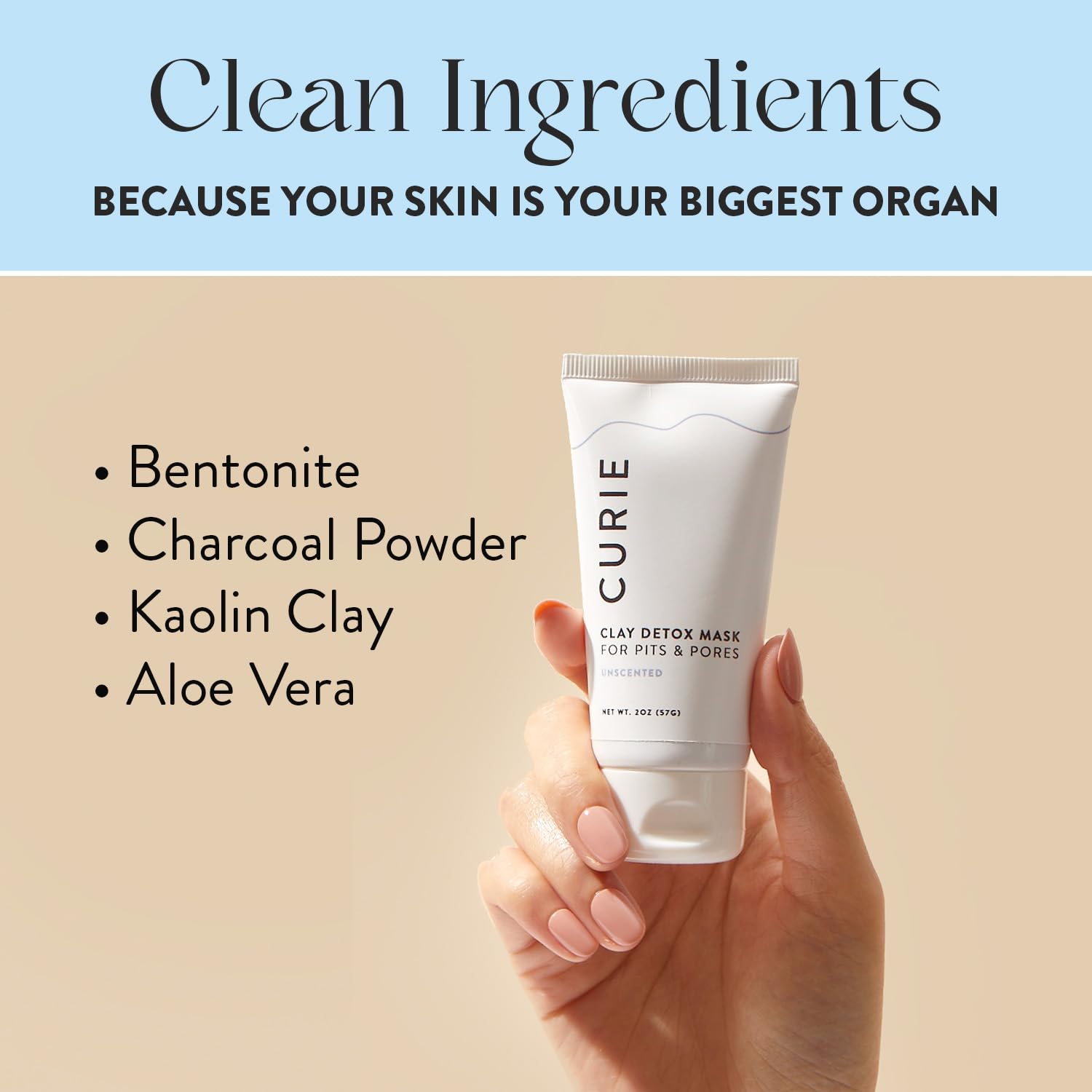 Curie déodorant orange neroli, parfum frais et vibrant.