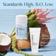 Masque detox aisselles Curie, soin naturel purifiant et rafraîchissant.