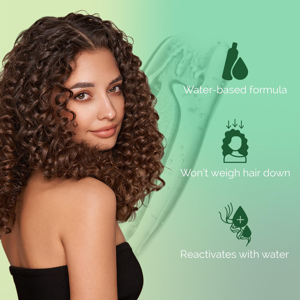 Formule légère à base d eau pour ne pas alourdir les cheveux.