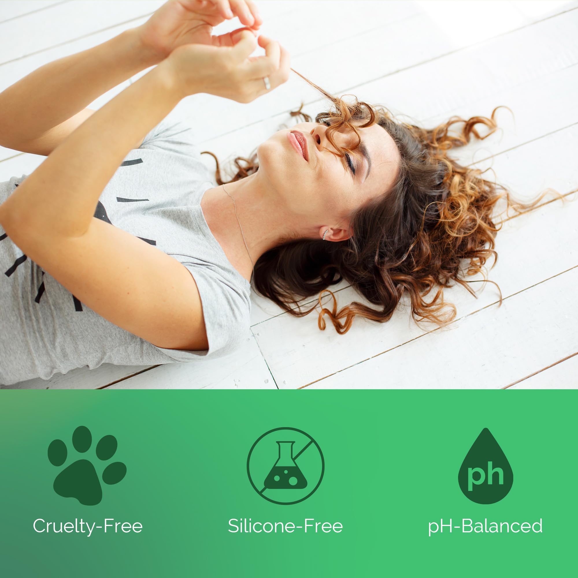 Gel Curl Keeper sans silicone, soin daily doux et sûr.