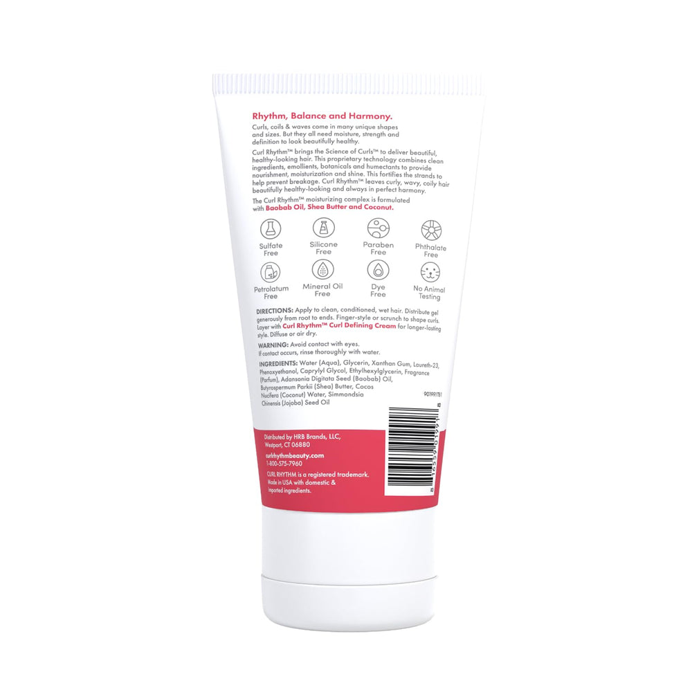 Curl Rhythm Gel Jojoba: emballage pratique en 6 oz pour une utilisation durable.