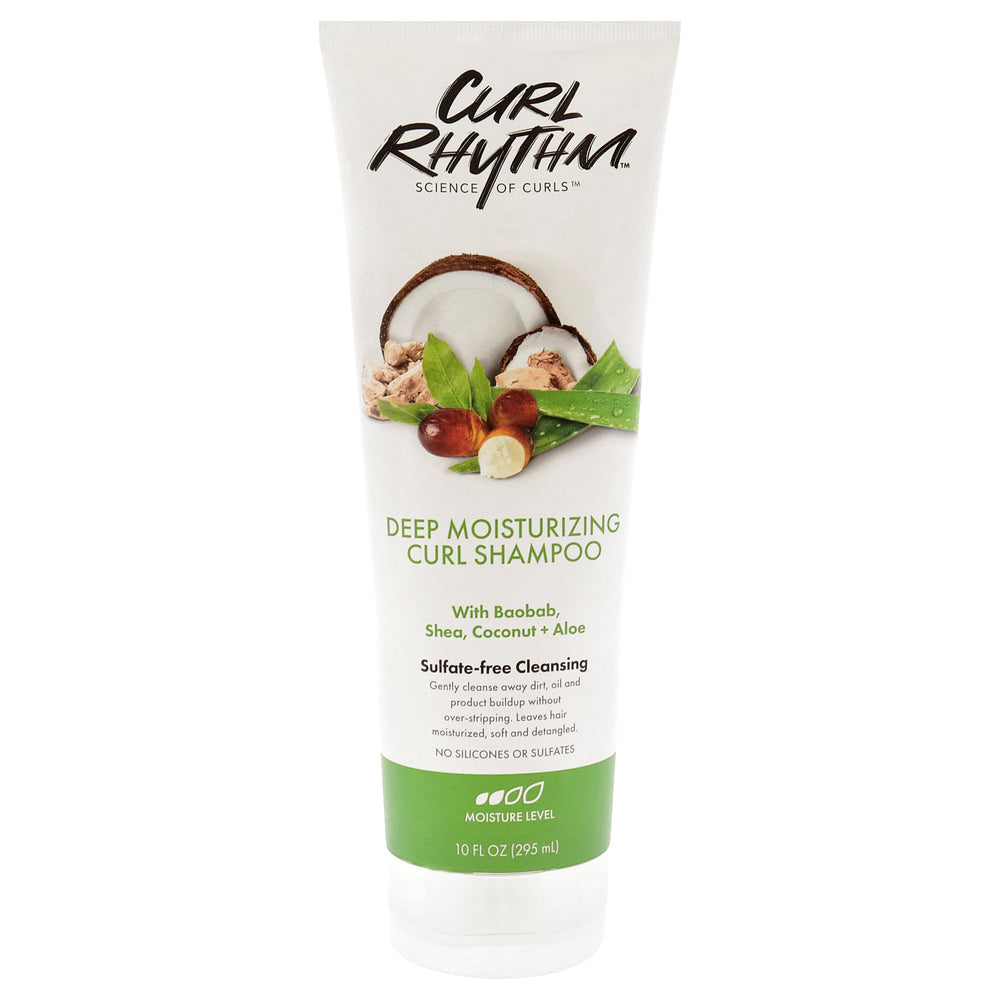 Curl Rhythm Shampoing Boucles Hydratation Profonde : hydratation intense pour cheveux bouclés.