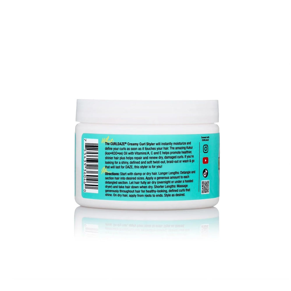 Rituel quotidien Curldaze pour boucles nourries et faciles.