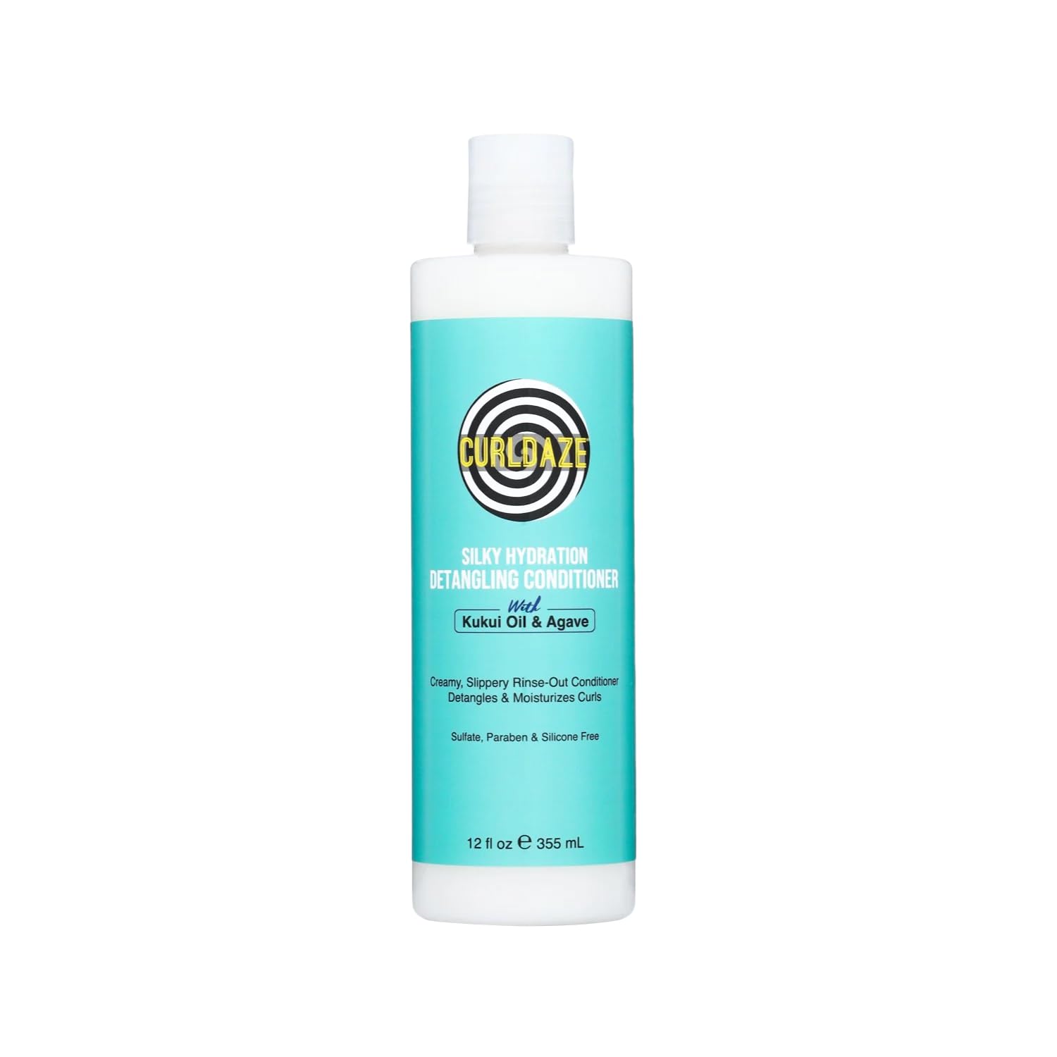 Curldaze: démêlage facile pour boucles bien définies avec la crème hydratante.