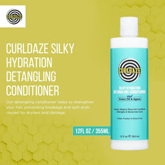 Curldaze: application fluide pour des boucles soyeuses et sans frisottis.