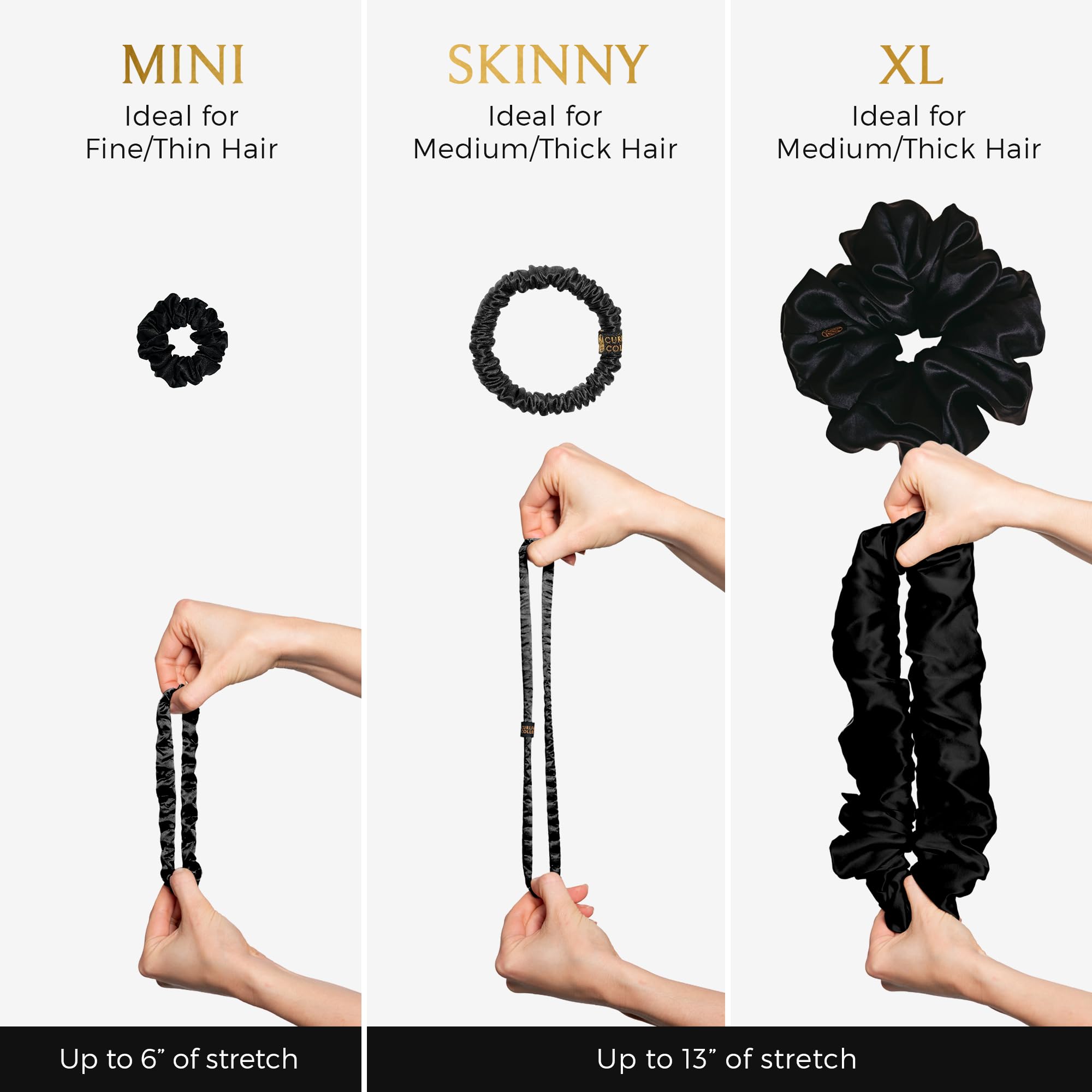 Ensemble de 4 pièces Curlfriend Collective sur fond neutre
