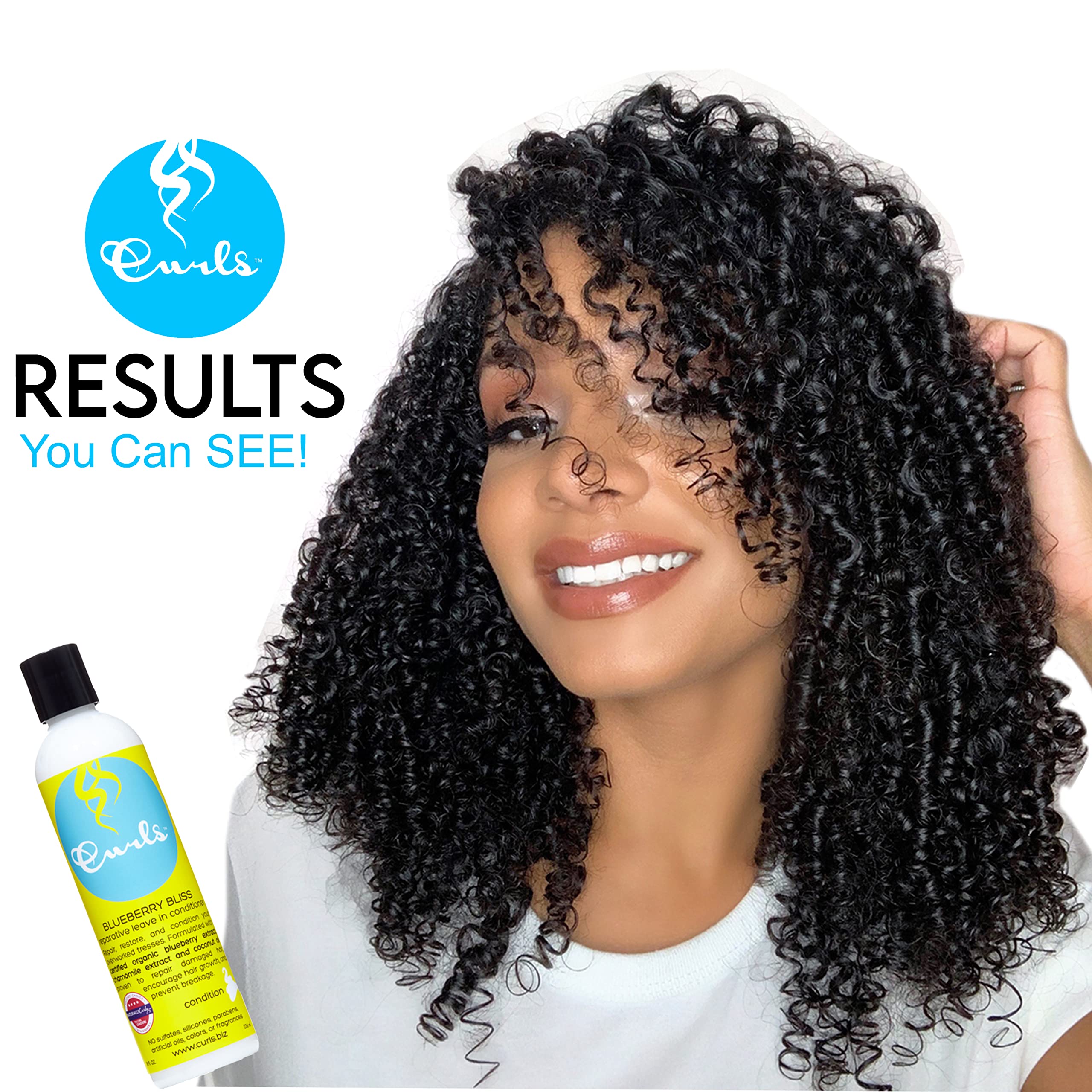 Démêlage en douceur, cheveux moins emmêlés et plus faciles à coiffer.