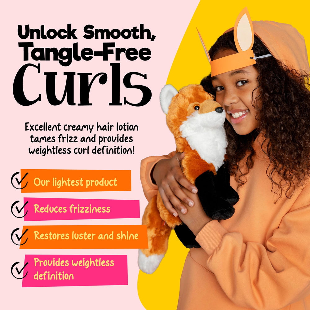 CurlyKids Lotion pour des boucles naturelles et bien définies.
