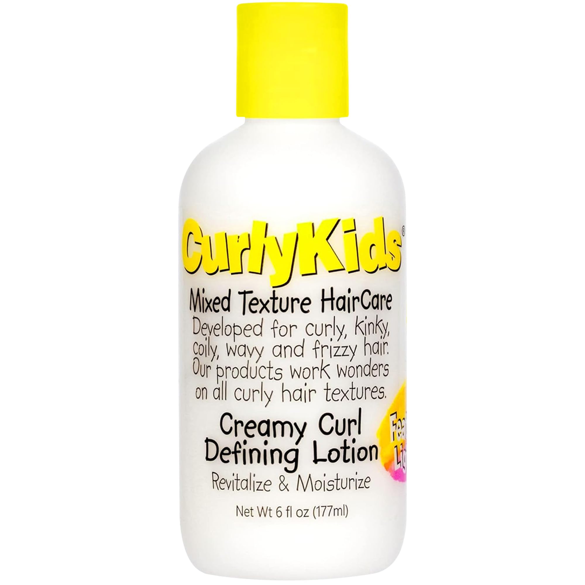 CurlyKids Lotion Définition des Boucles pour des boucles légères chez les enfants.