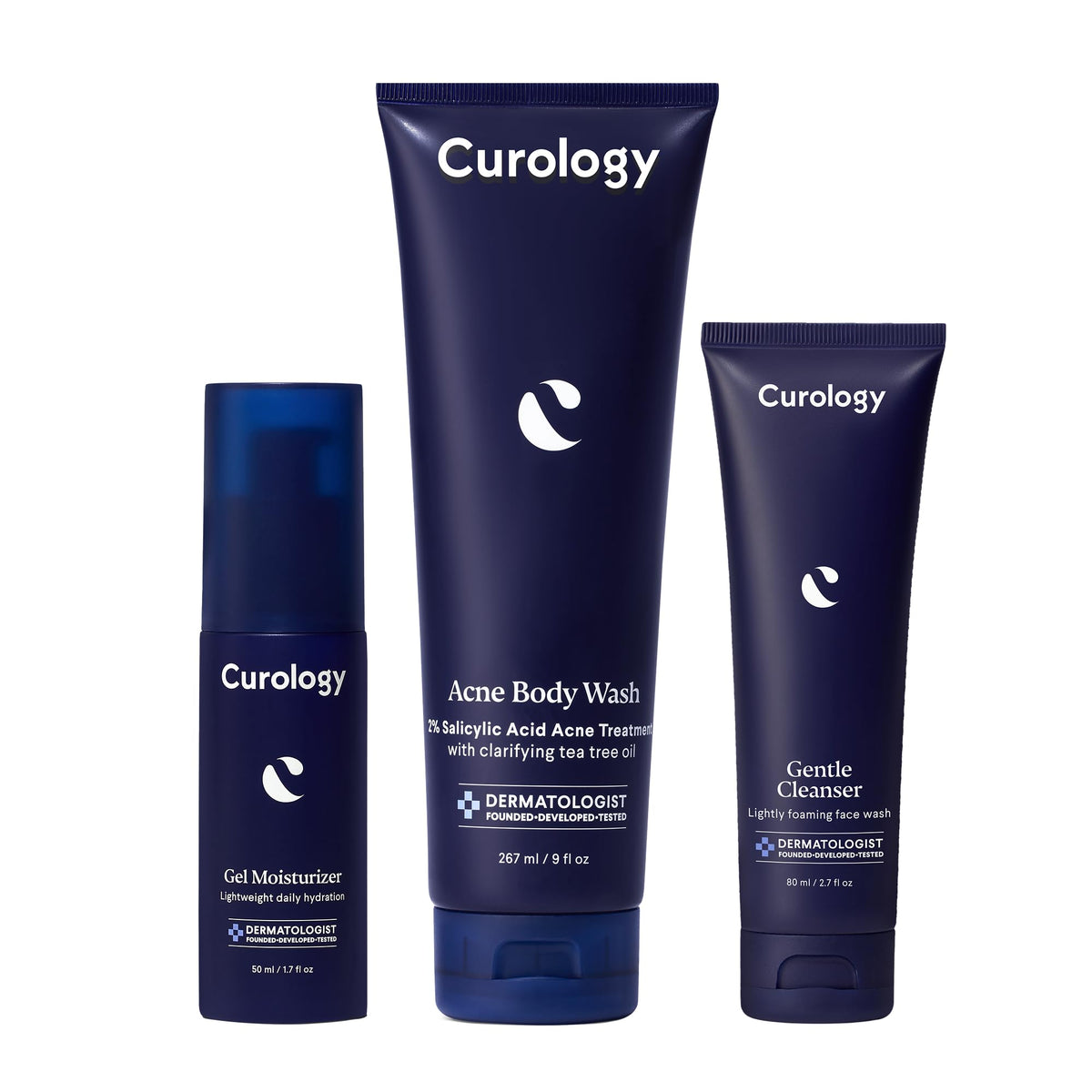 Curology – nettoyant visage, mousse légère pour une peau nette sans tiraillement.