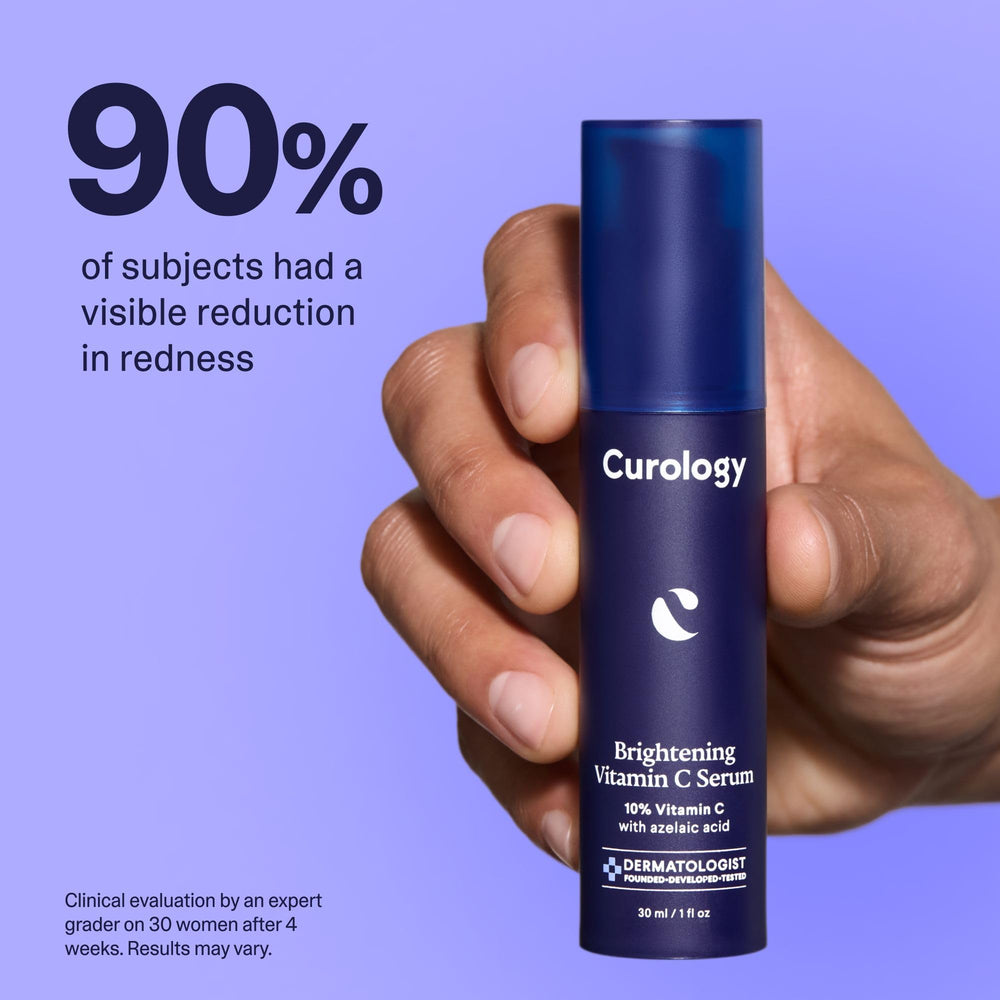 Curology sérum vitamine C formulation vegan et cruelty-free pour routine éthique.