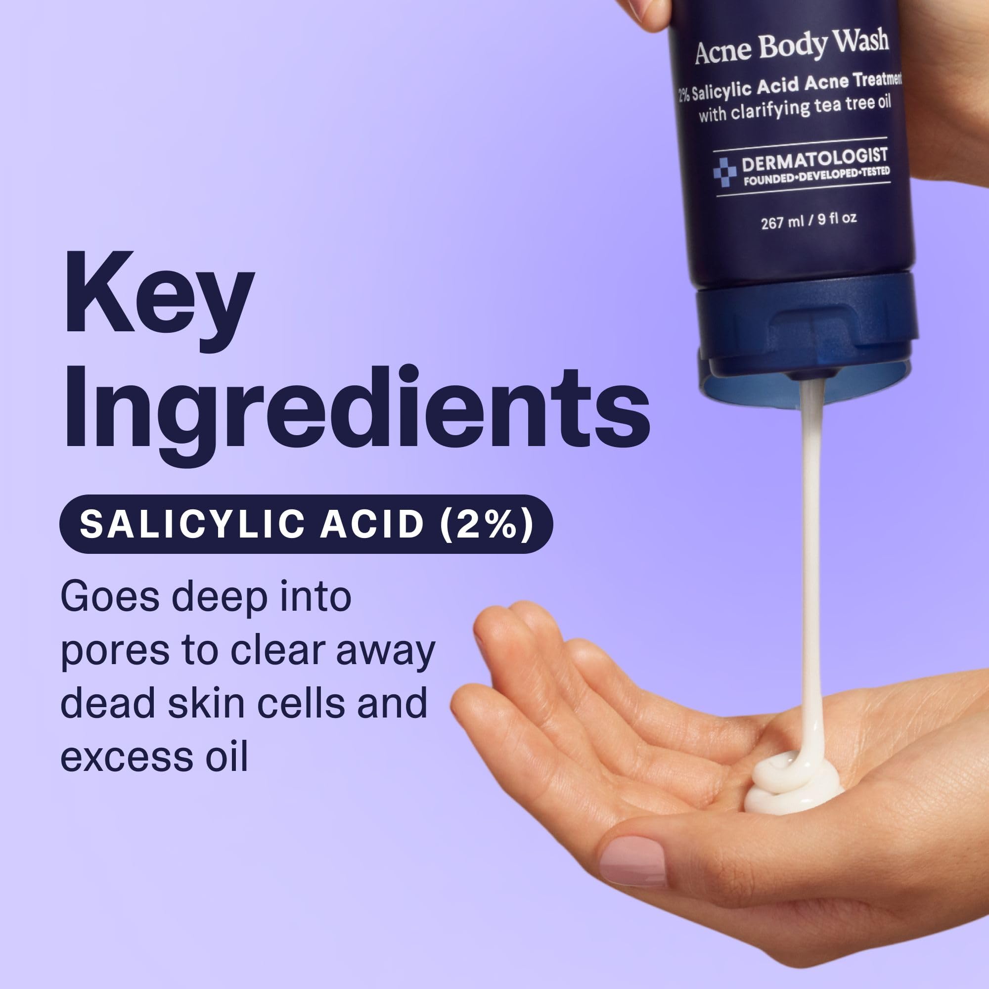 Curology – texture crème visage, absorption rapide et peau douce.