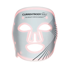 CurrentBody Masque LED: silicone flexible qui épouse le visage pour une couverture complète.