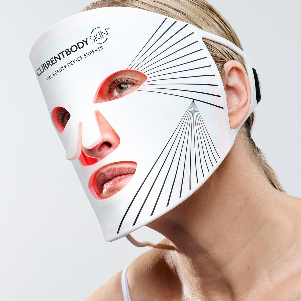 CurrentBody Masque LED: diffusion homogène grâce à la technologie oreiller.