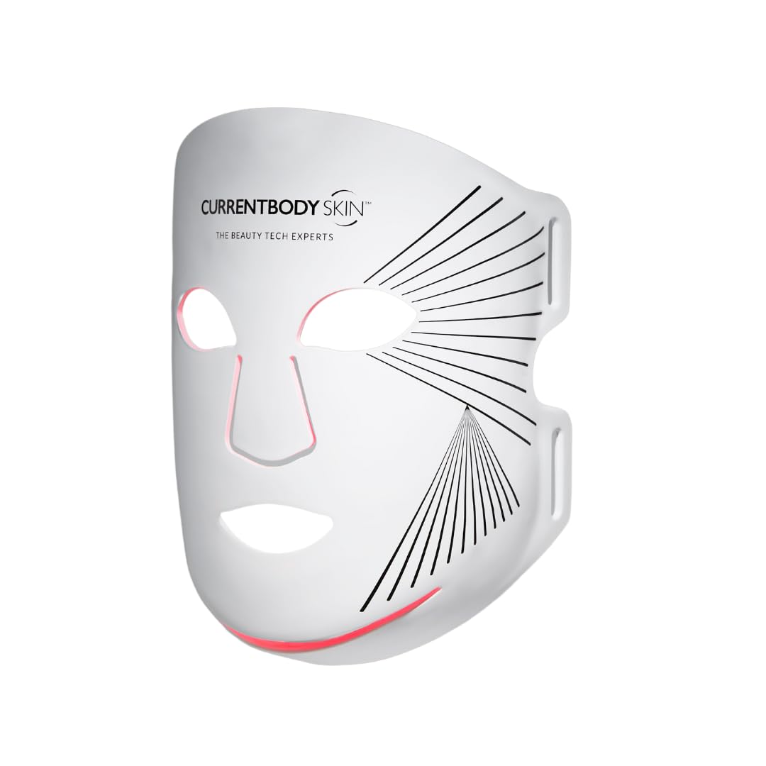 CurrentBody Masque LED visage Série 2 avec carte NFC pour suivre les résultats
