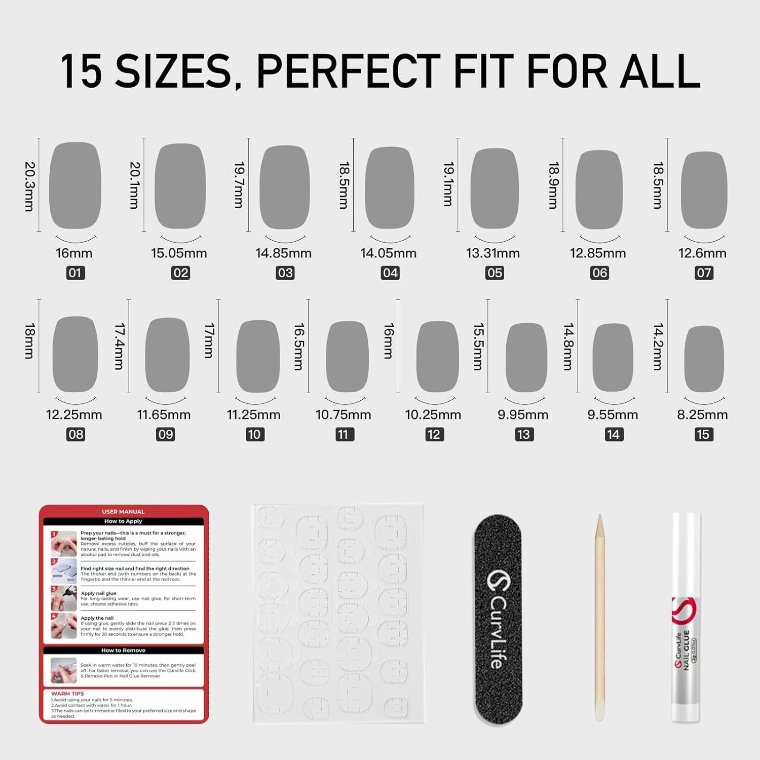 CurvLife Bling Coffin application facile en 30 secondes pour gagner du temps.