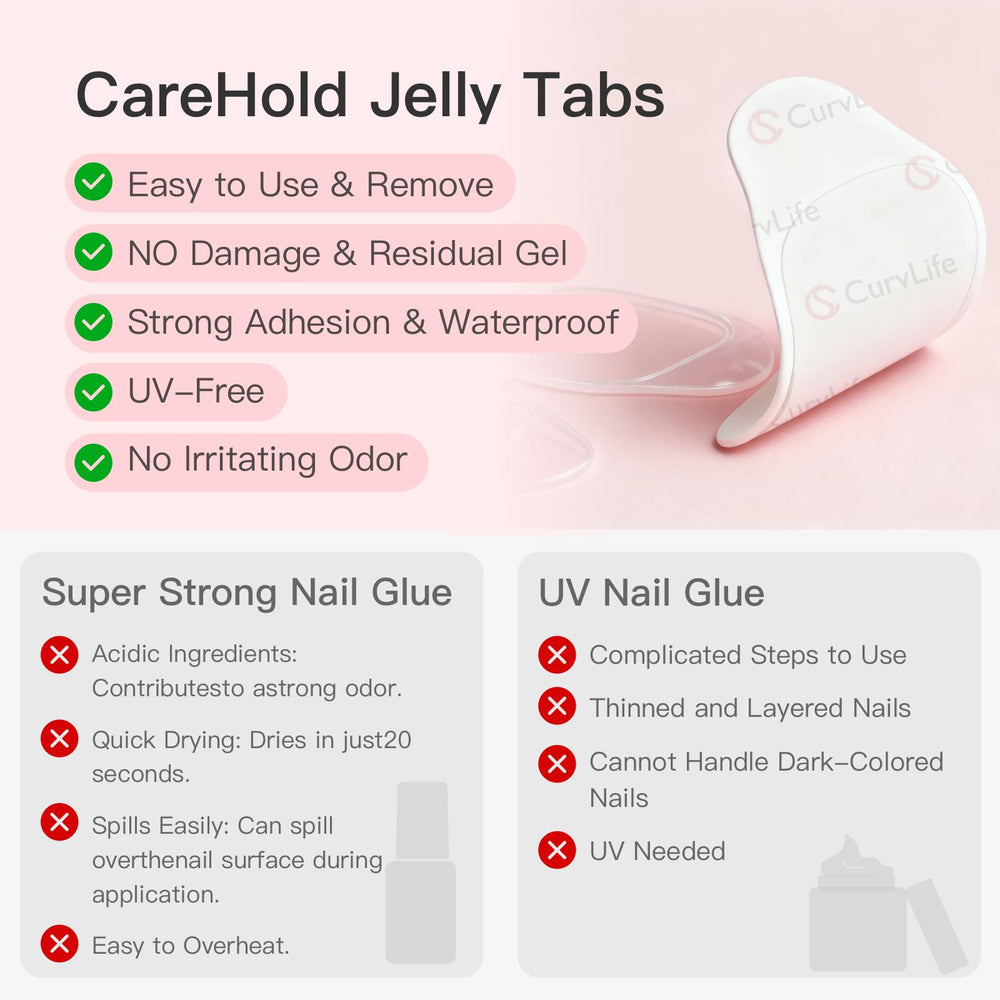 CurvLife CareHold Pro, 15 tailles disponibles, ajustement direct sans coupe.