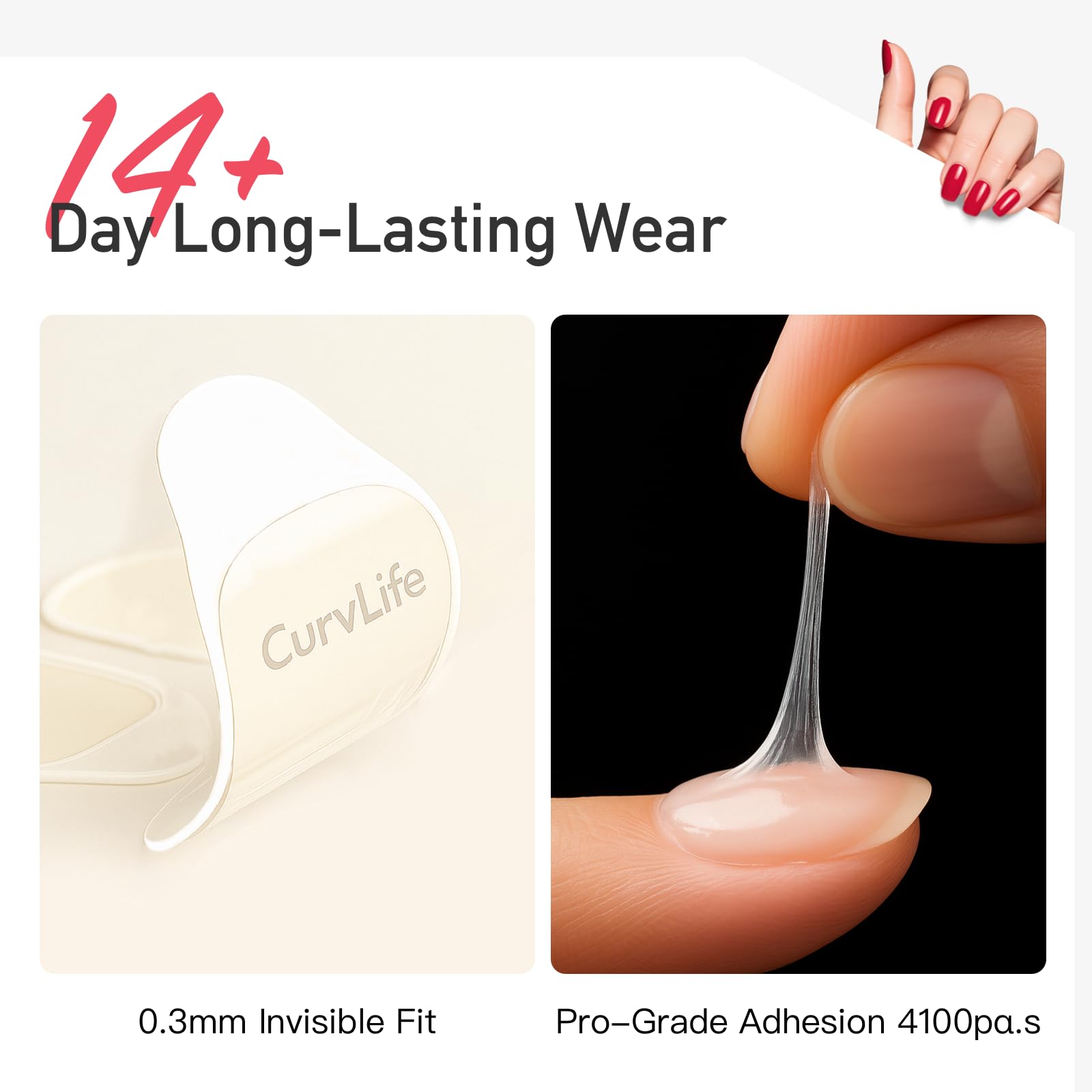 CurvLife CareHold Pro, taille XL pour les pouces, ajustement optimal.