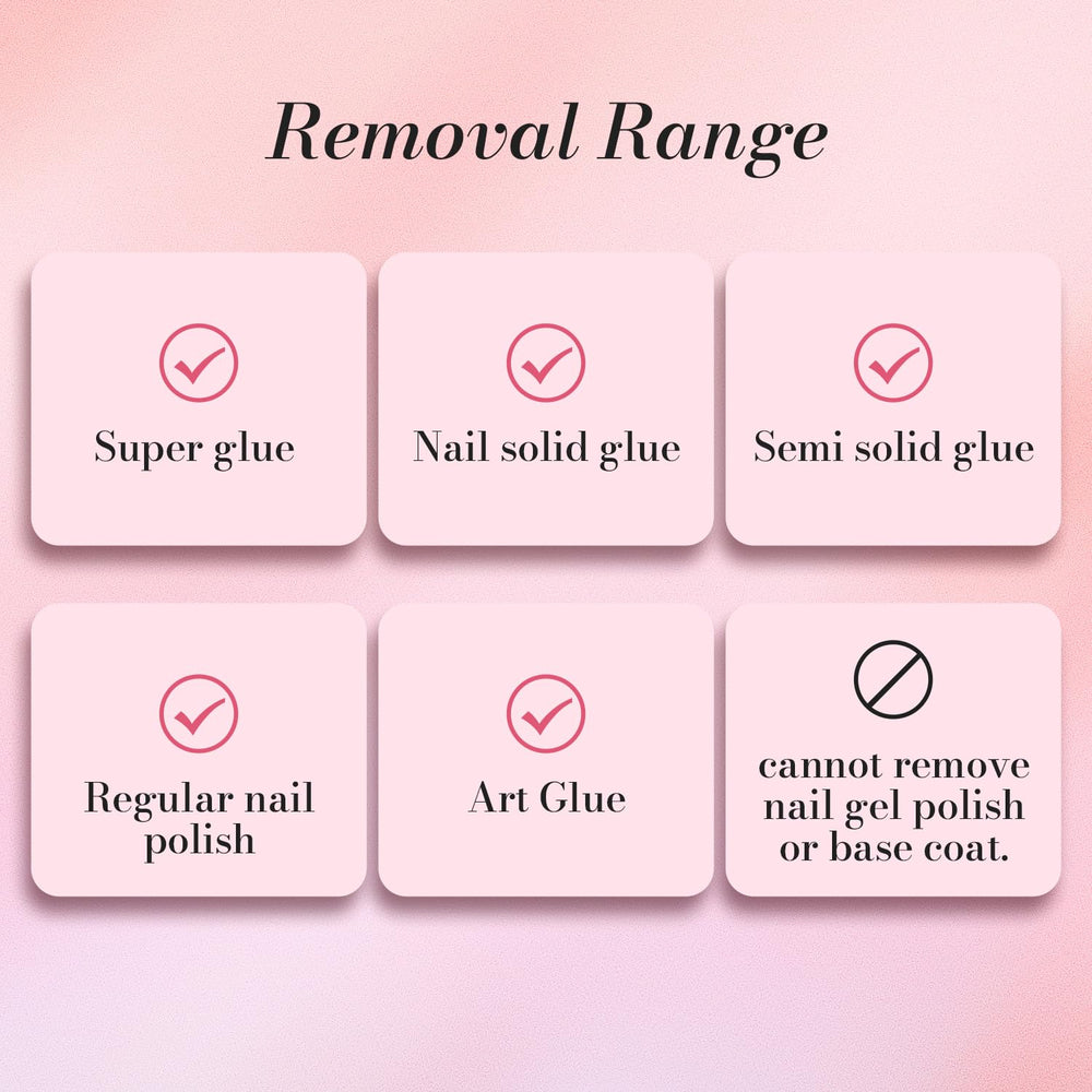 Curvlife coffret ongles prêts-à-poser, kit pratique pour poser et retirer rapidement.