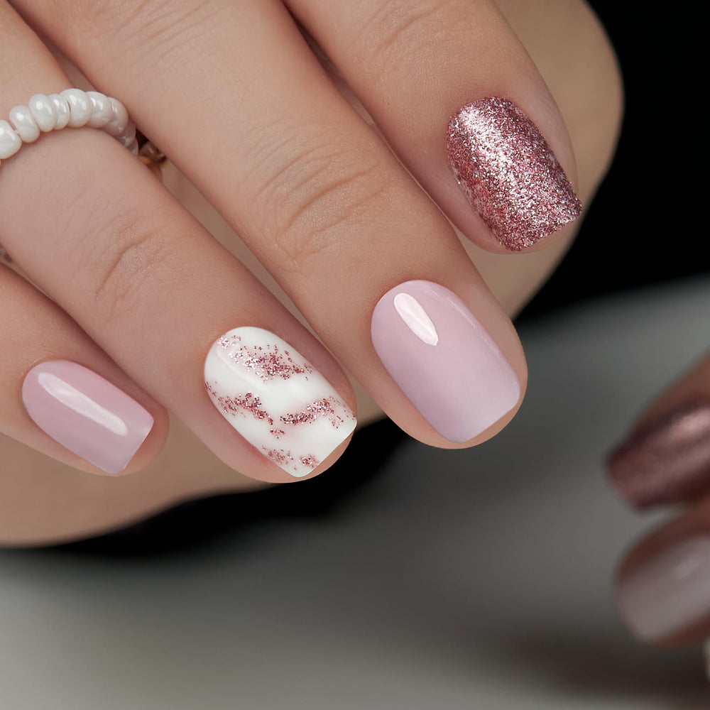 Colle gélifiée CurvLife pour pose facile et réutilisable des ongles