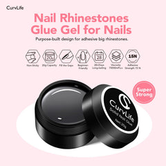 Curvlife embouts ongles pleine couverture, finition homogène.