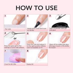 Curvlife forme amande, élégance naturelle pour ongles.