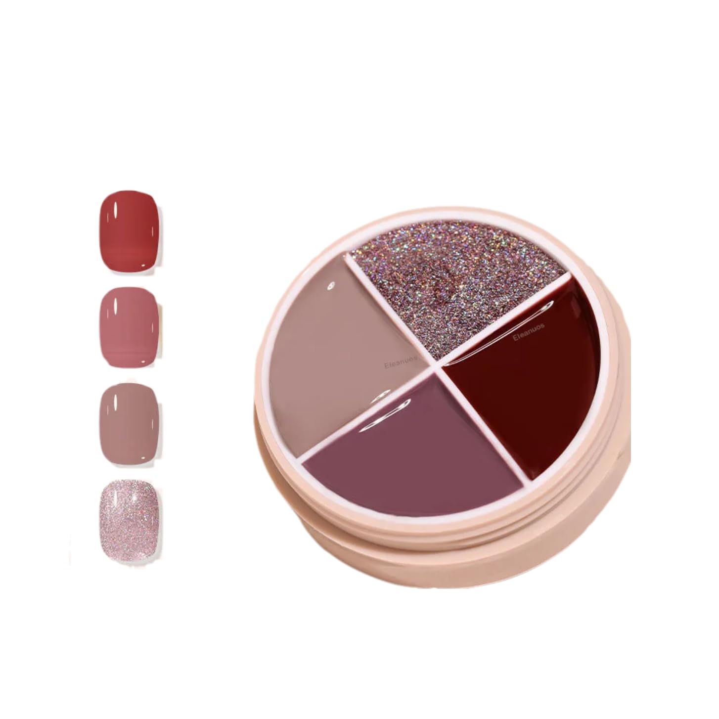 CurvLife gel solide crème neon pastel – palette raffinée pour motifs durables.