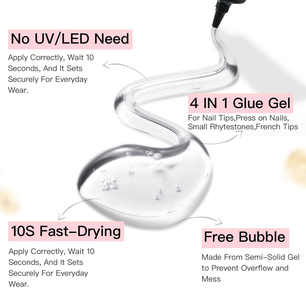 Kit CurvLife deux pièces pour une installation pratique et économique des ongles.