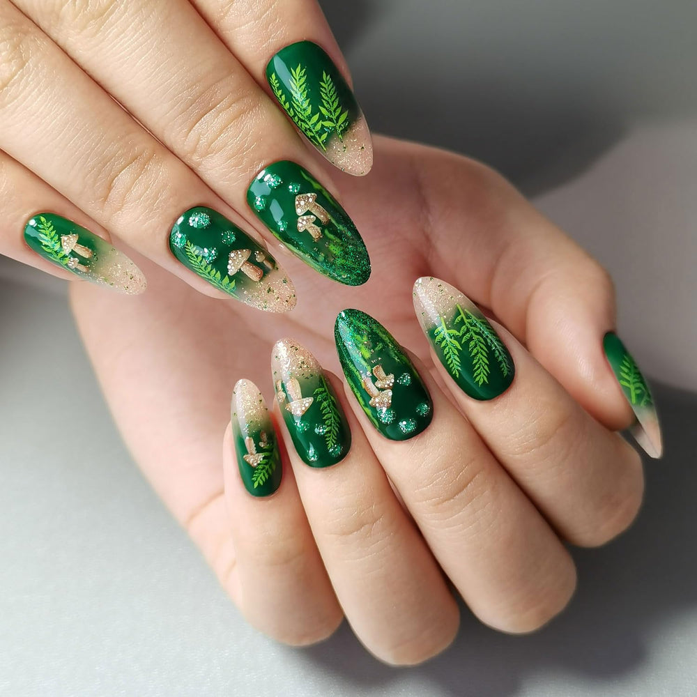 CurvLife onglets adhésifs vert forêt – look tendance pour toutes occasions.