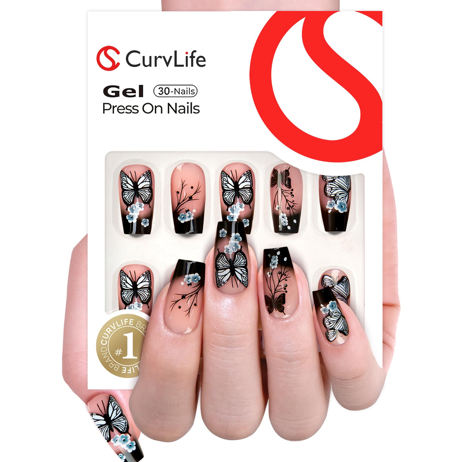 Ensemble CurvLife avec 15 tailles pour ajustement personnalisé.