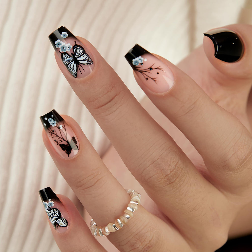 CurvLife gel sur ongles à pointe française pour un look professionnel rapide.