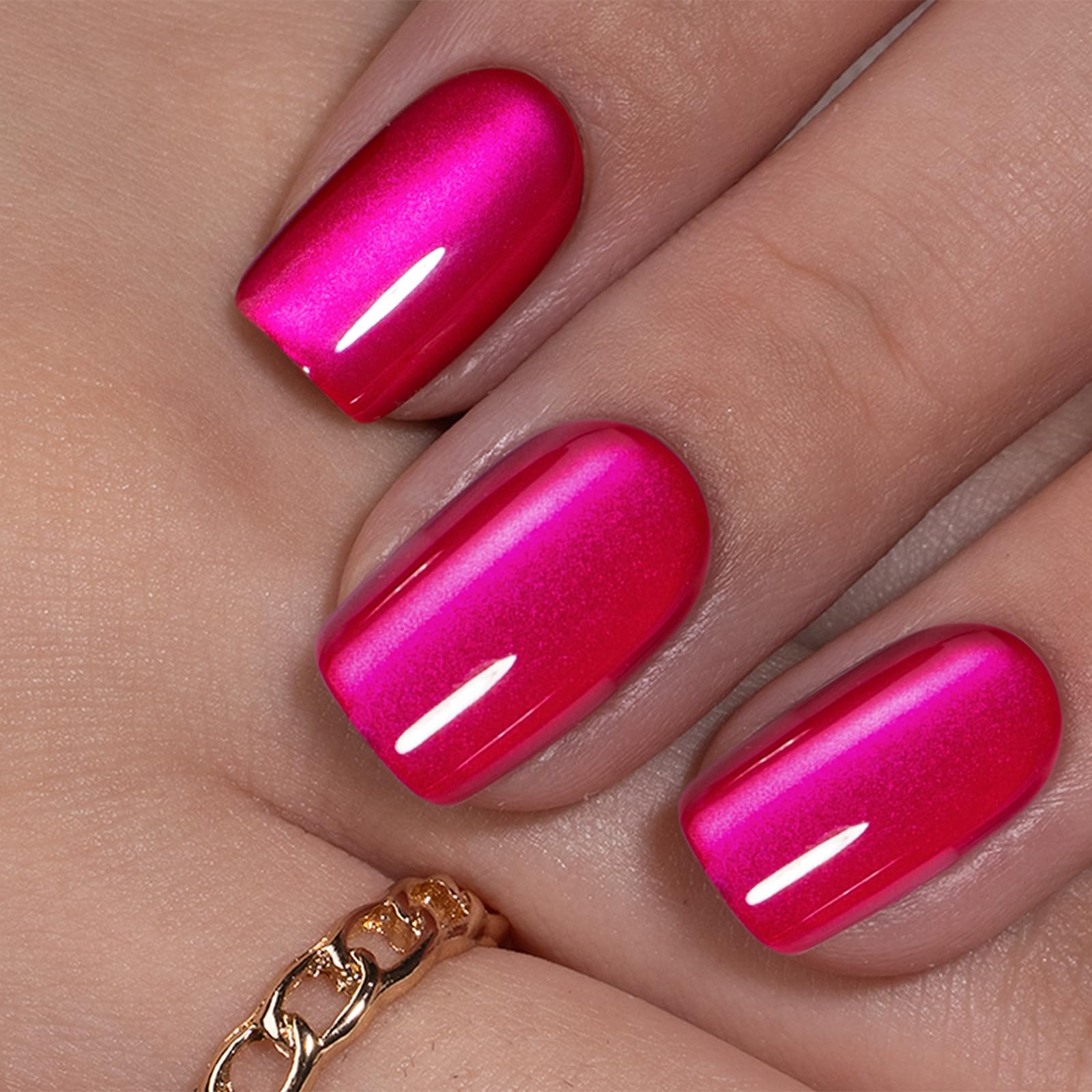 CurvLife ongles autocollants à bout gel style français, look soigné