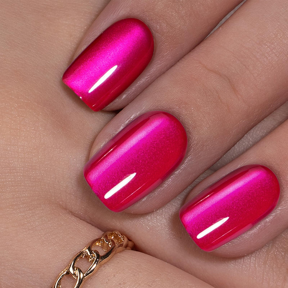 CurvLife ongles autocollants à bout gel style français, look soigné