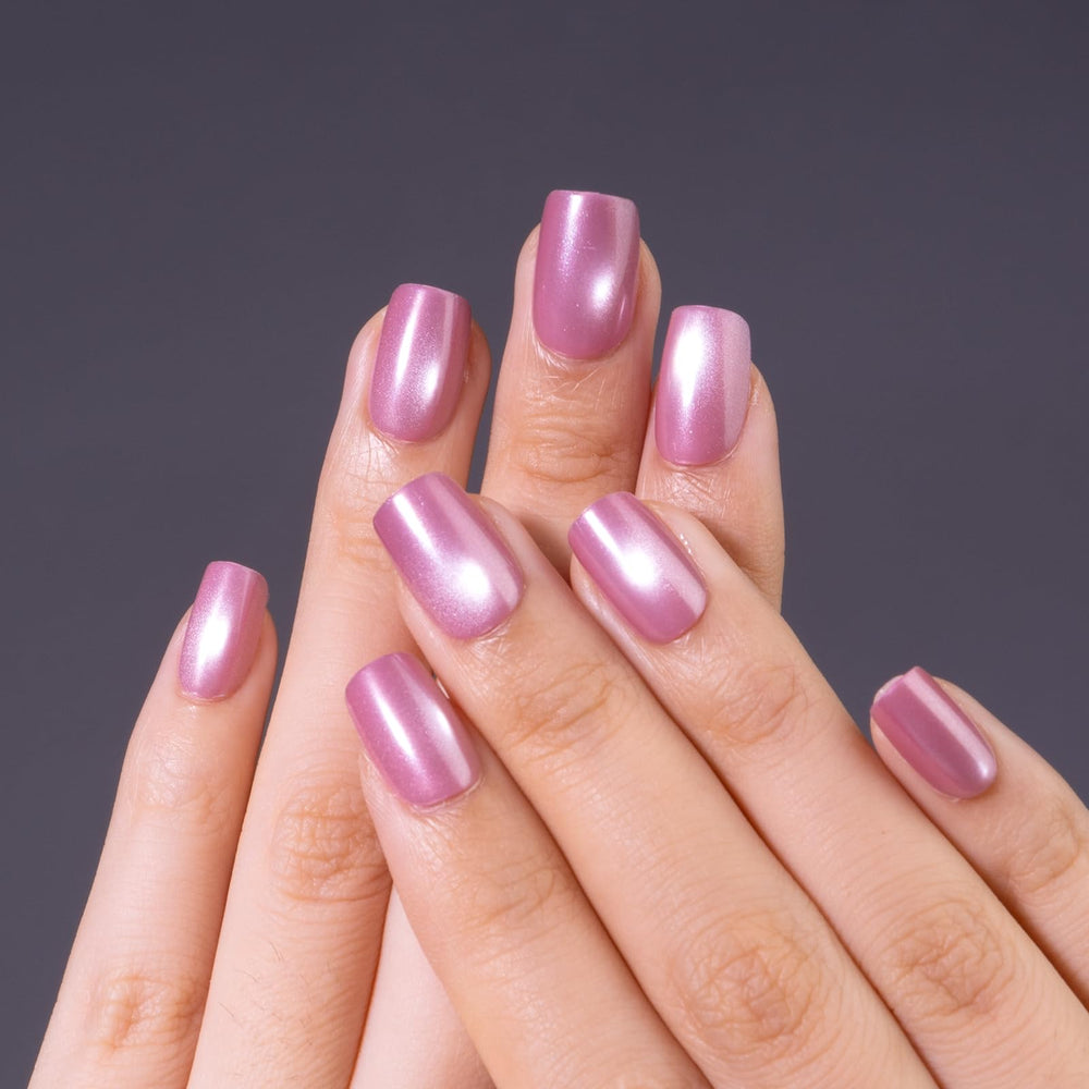 CurvLife ongles nude brillant fini gel pour élégance discrète