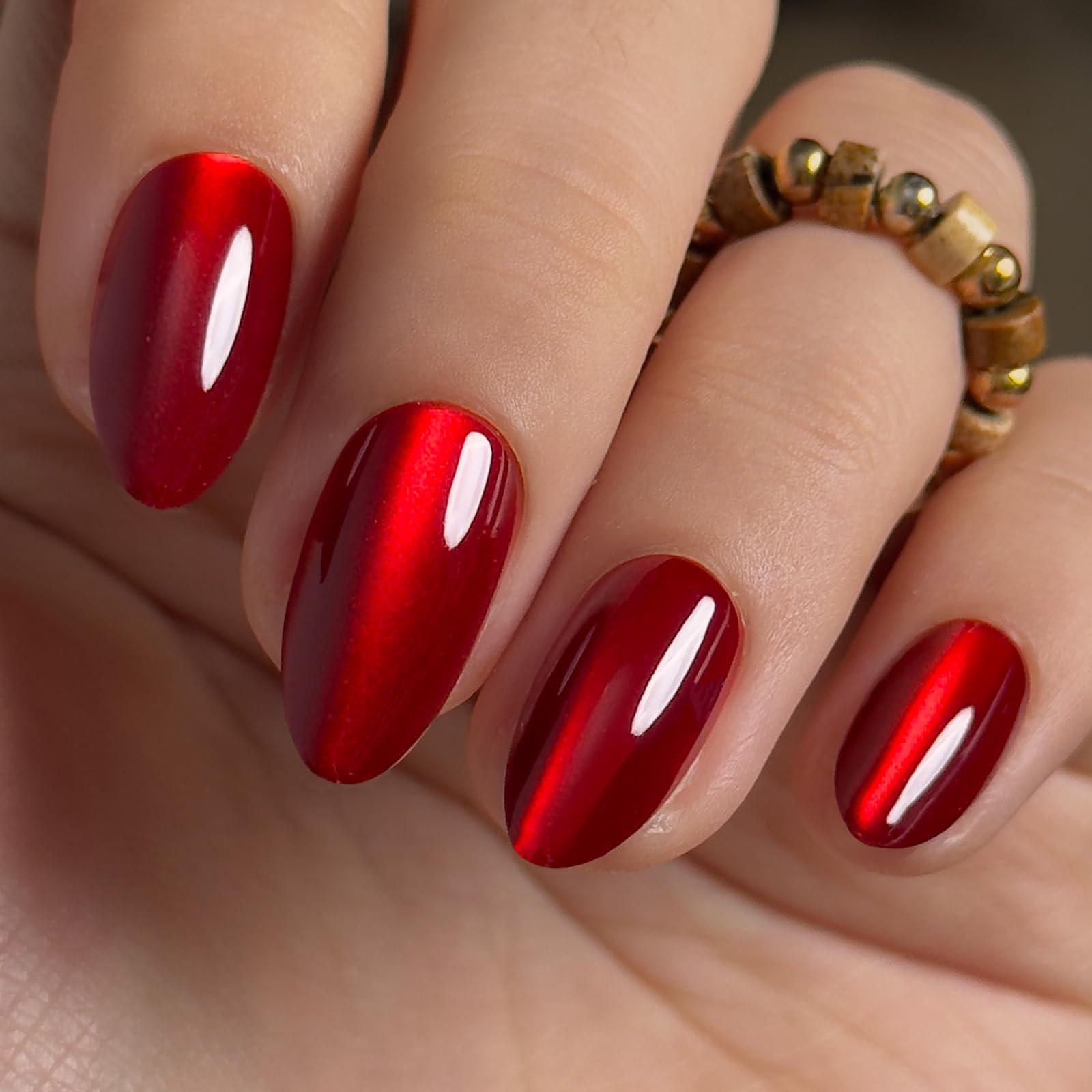 Curvlife Soft Gel Almond Press On Nails offer a salon-like finish at home.