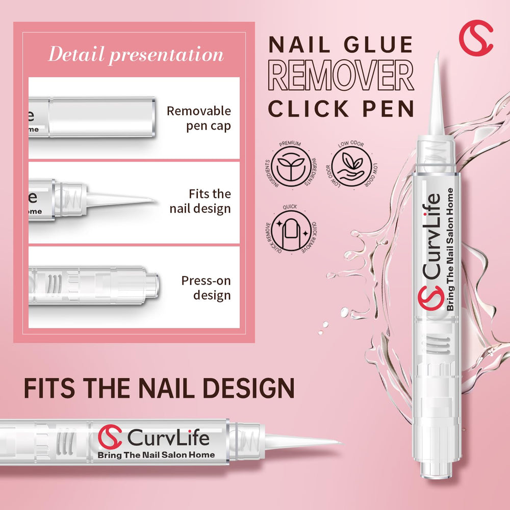 CurvLife stylo retrait avec embout fin pour application précise