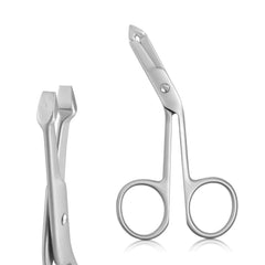 Cut it Pinces-Ciseaux visage: prise large pour saisir les poils avec précision.