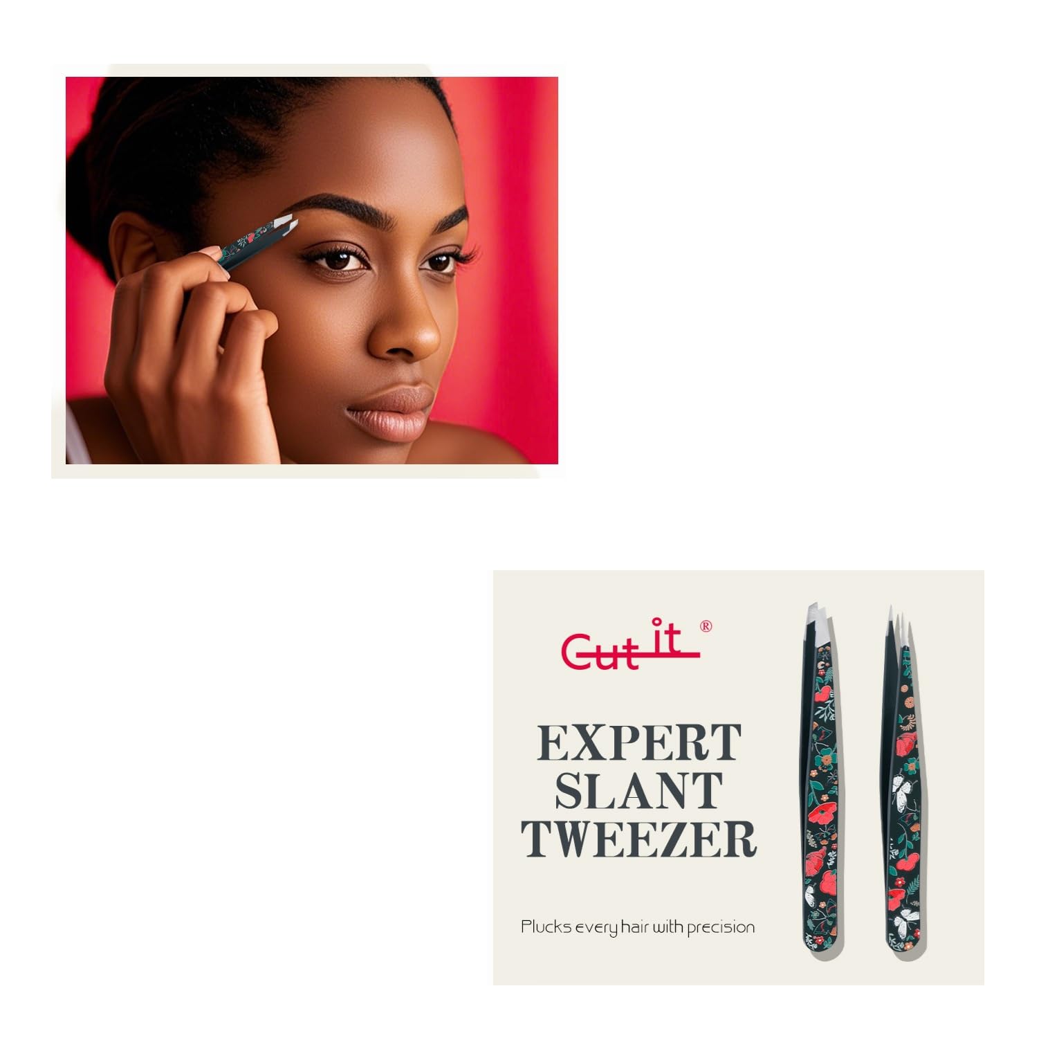 Utilisation pro ou domicile Cut it pour soin du visage précis.