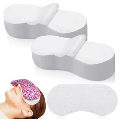 Couvercles oculaires jetables Cutecrop en coton, douceur hypoallénique pour spa