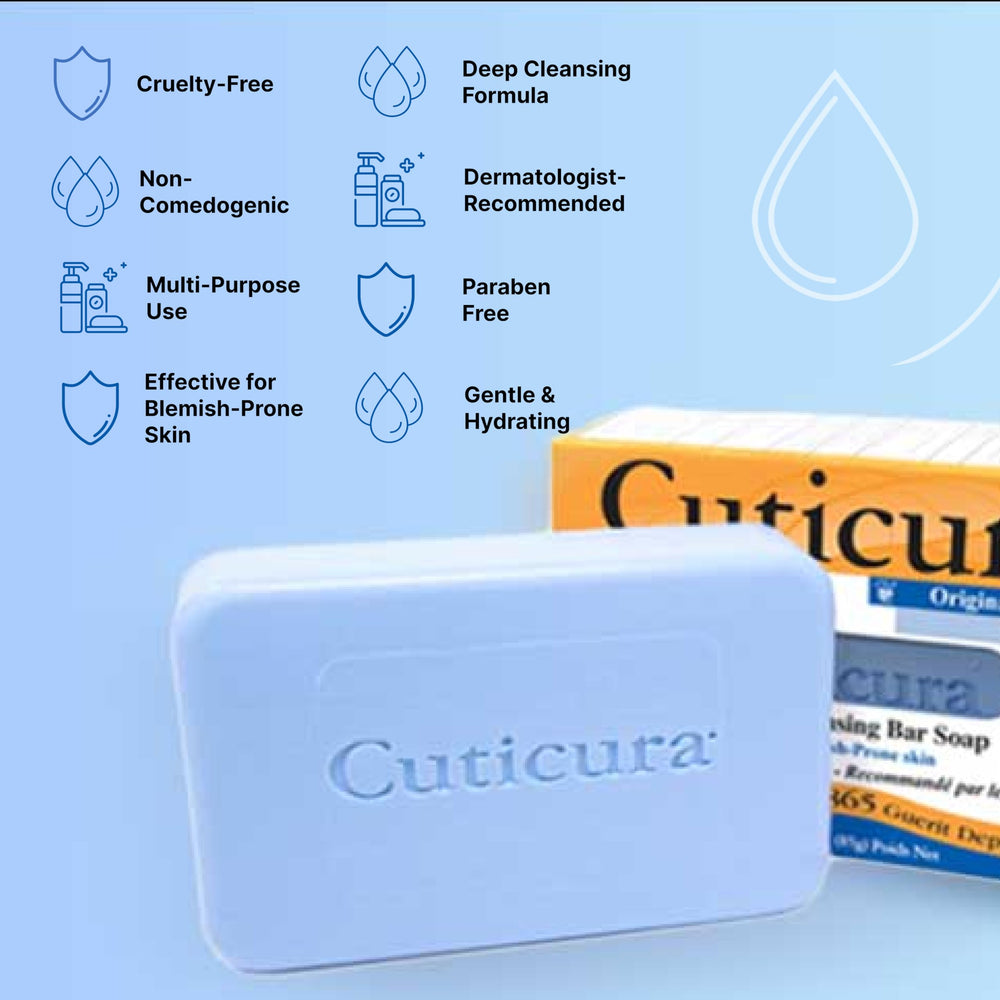 Ingrédients nourrissants pour peau équilibrée avec Cuticura.