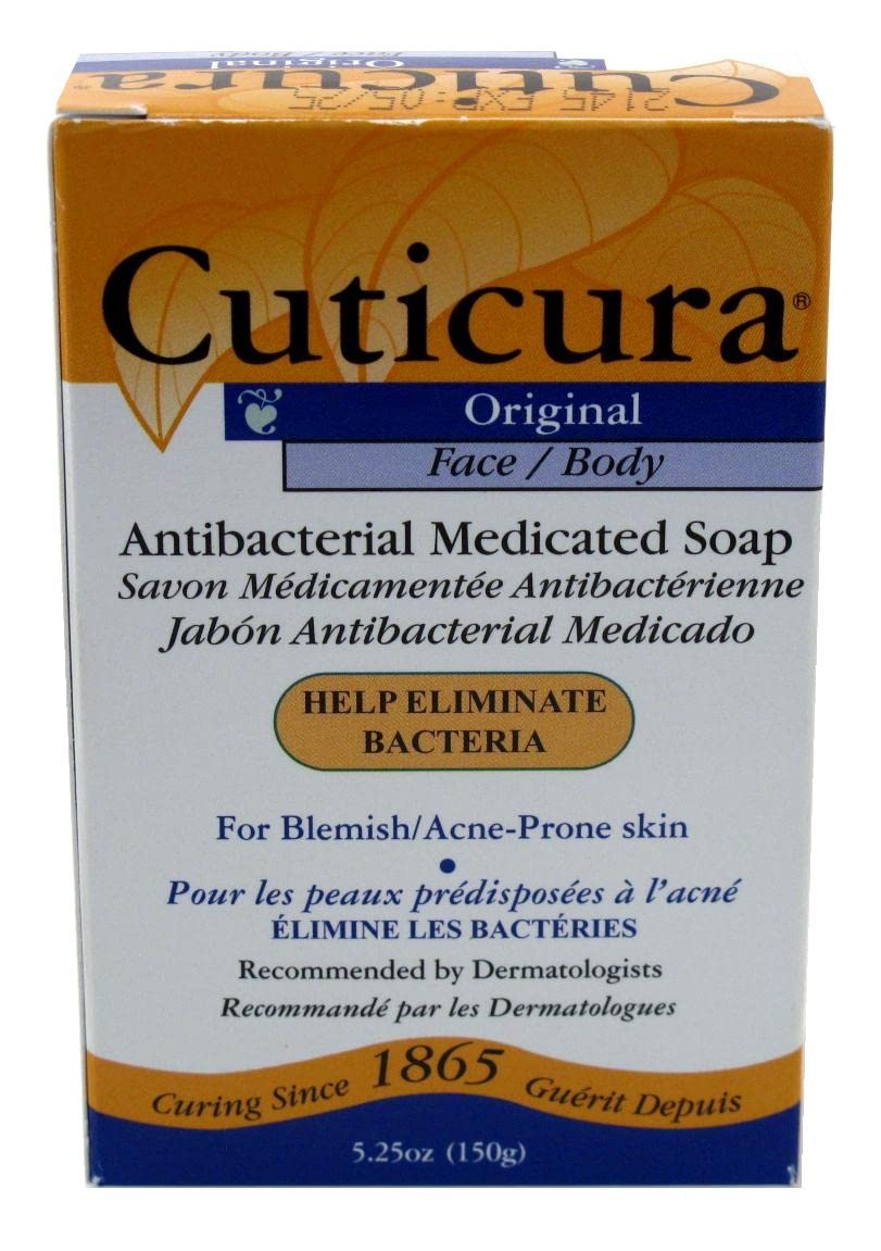 Liste d’ingrédients Cuticura Original, choix non agressif et purifiant.
