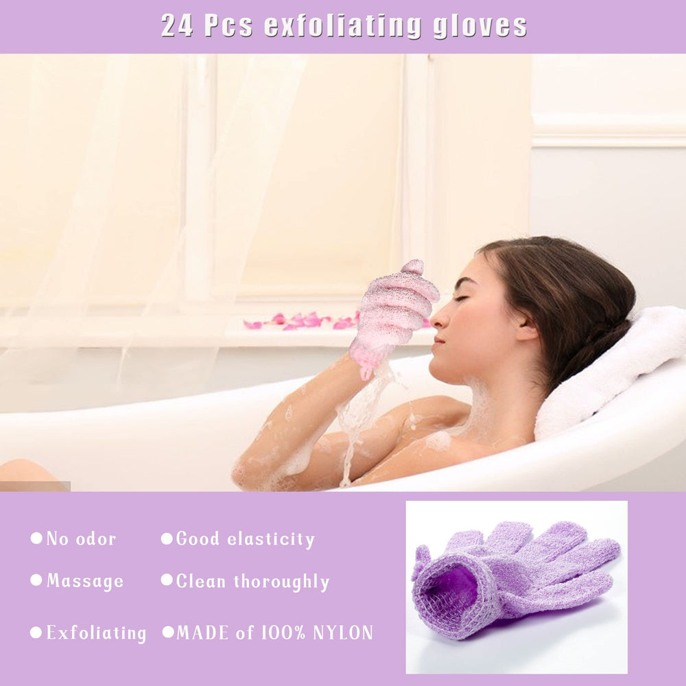 CVNDKN gants exfoliation efficace pour soin bain rapide