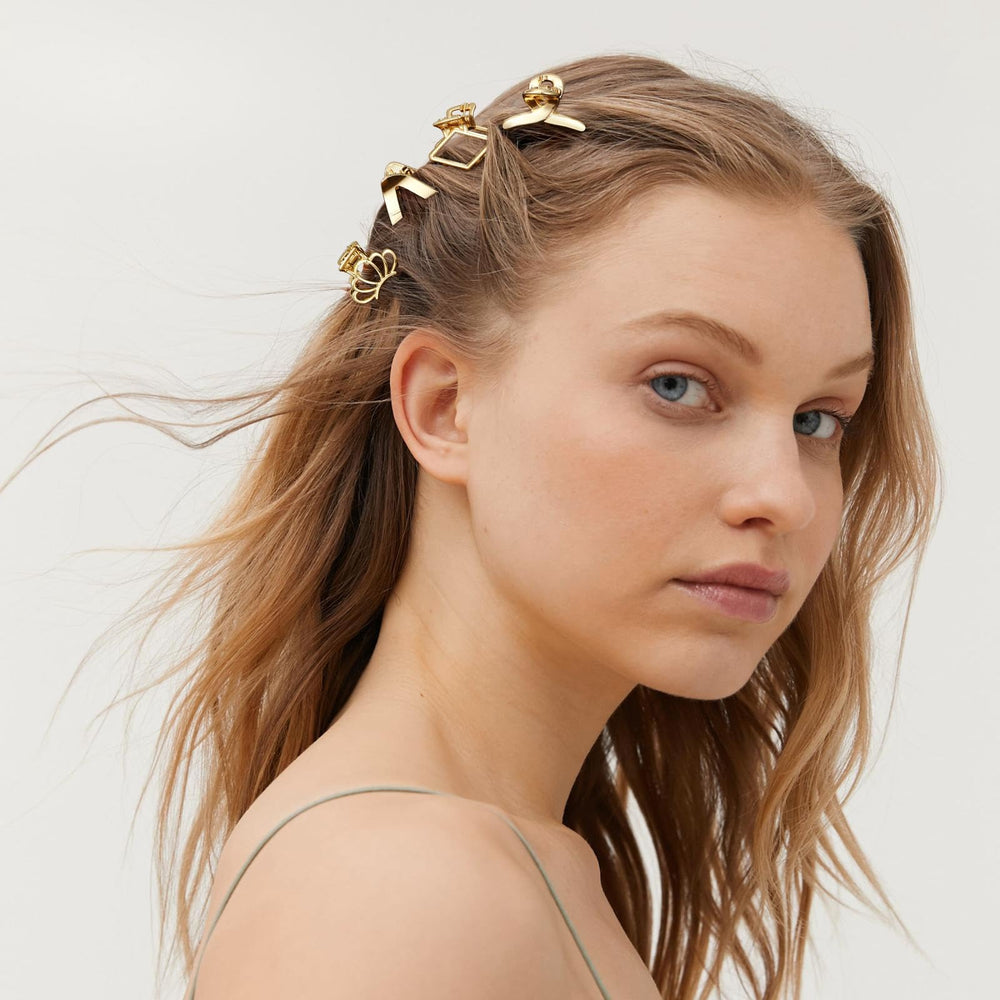 CWJCYTNSN pinces-cheveux mini-or: cadeau idéal pour femmes et filles.