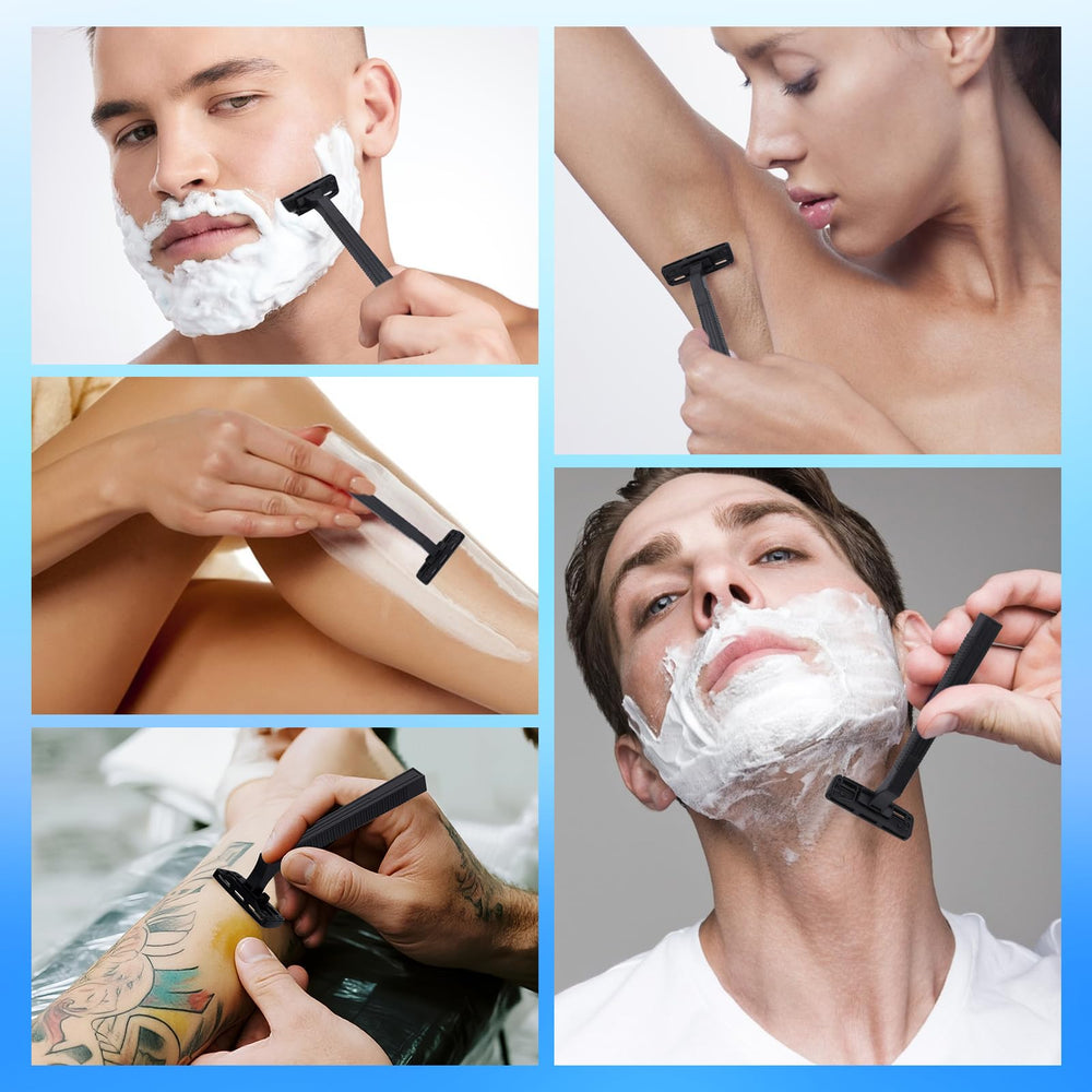 Rasoirs CXYARY conçus pour peaux sensibles, rasage doux et confortable.
