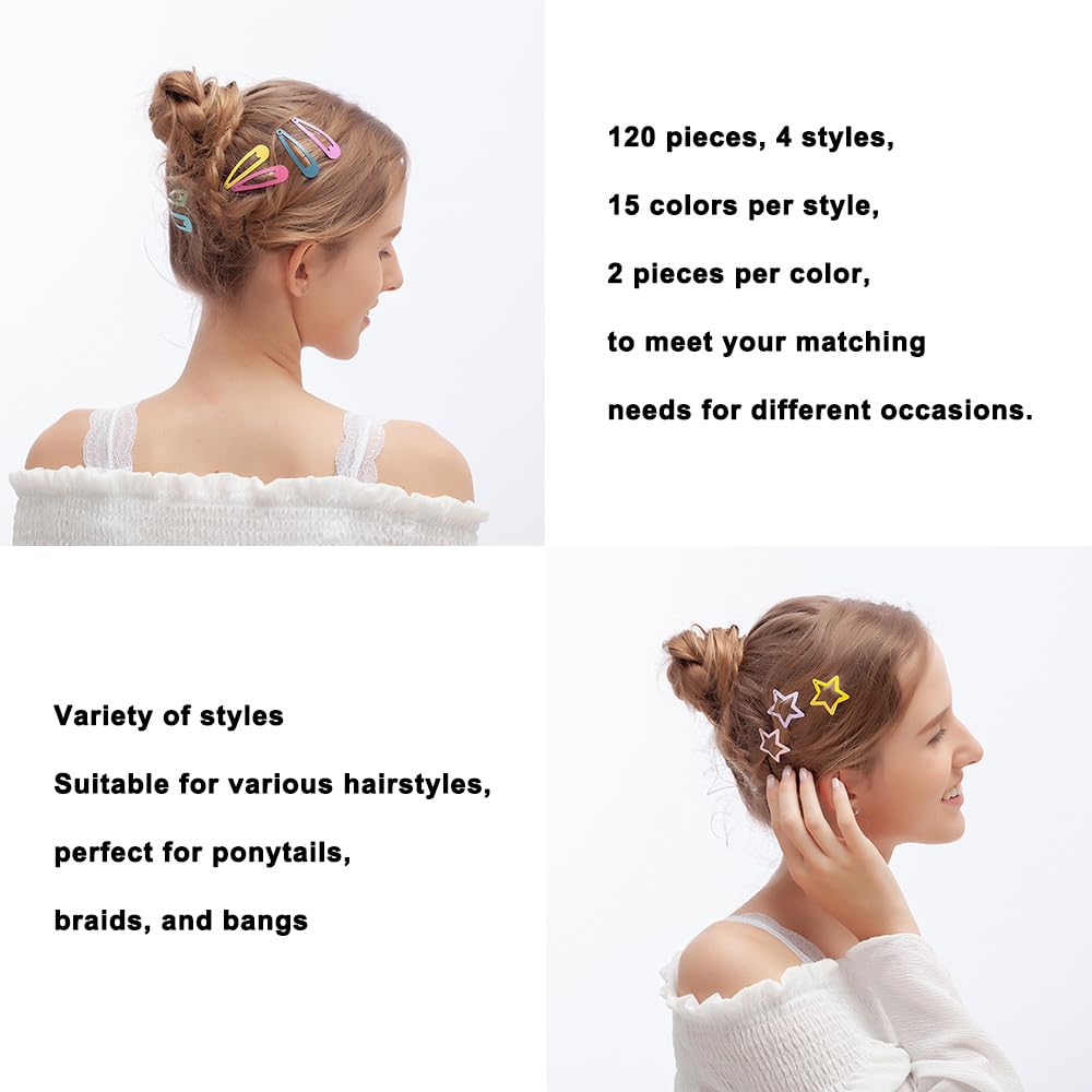 CYBAUG clips goutte, prise ferme idéale pour cheveux lisses