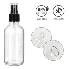 CycleMore ensemble bouteilles 4oz avec 2 entonnoirs et brosse inclus pour remplissage facile